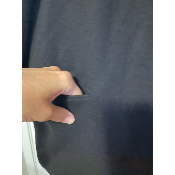 Sag Harbor black wool blazer collar button pockets lined shoulder pads  18 - Picture 5 of 8